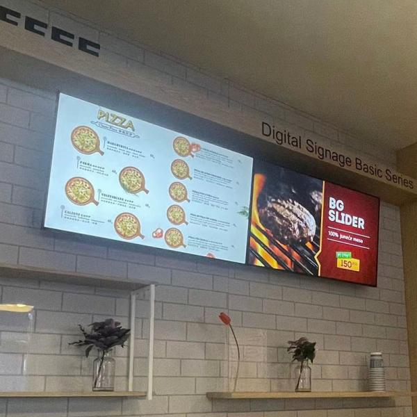 32 Inch 43 49 55 Inch Wall Screen Monitor , LED Digital Display Board For Advertising