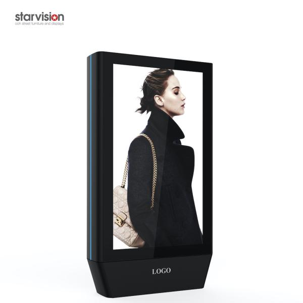 6ms Response  Freestanding Digital Display Waterproof Digital Signage 3000 Nits