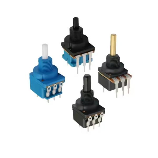 WH116AK серия Dimmer dual control potentiometer B500K 5-прикольный с вращающимся переключателем длина ручки полушафта 16 мм