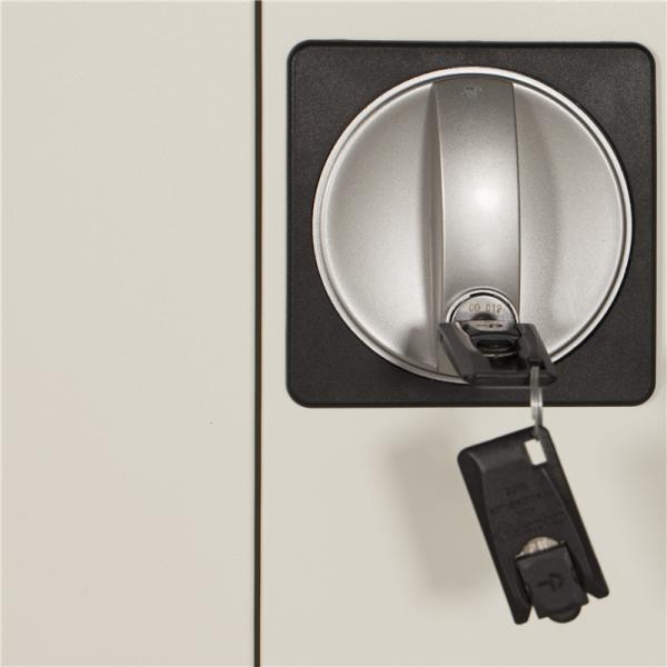 Uk Style 2 Door 3 Shelves Padlock Ironing Board Cupboard