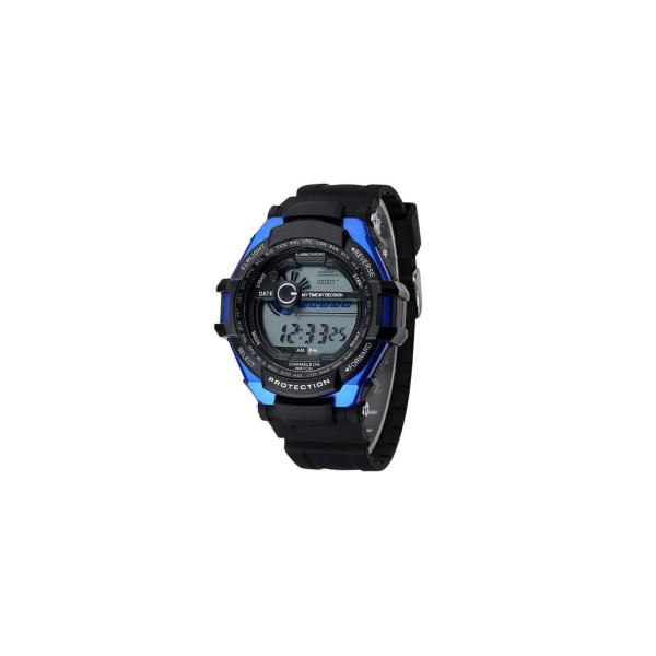 Plastic Sports Boy Digital Watches Multifunction Movt Water Resistant