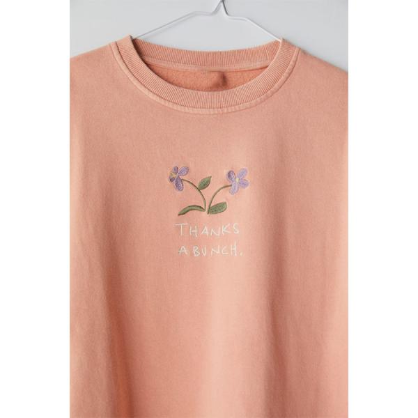 Custom Plain Pullover Cotton Women Crew Neck Shirt Casual Sweatshirt