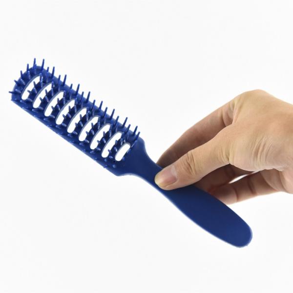 Голубые лошади щеток гривы и кабеля полимера облегченные для очищая грязи