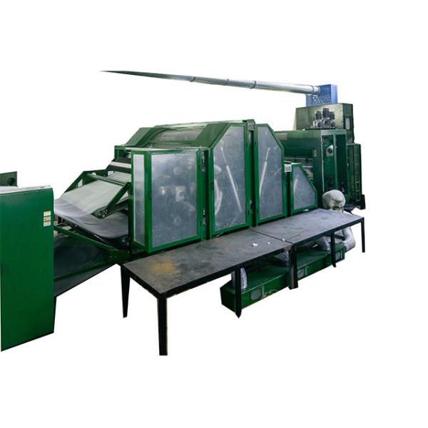 HONYI 80m/min Double Cylinder Wool Nonwoven Carding Machine for sale