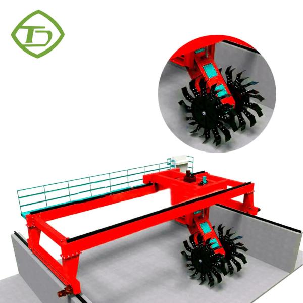 Chicken Manure Commercial Compost Turner Fertilizer Compost Turning Equipment