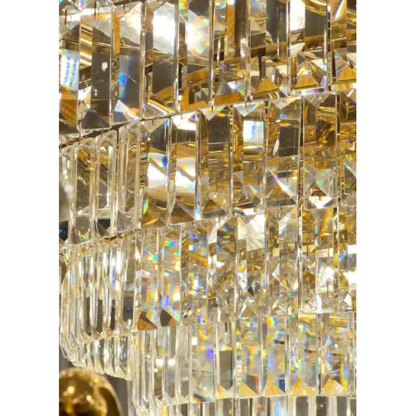 OEM ODM Luxury large contemporary foyer chandeliers With High Grade Crystal (Люксные современные большие фойевые люстры с высококачественным кристаллом)