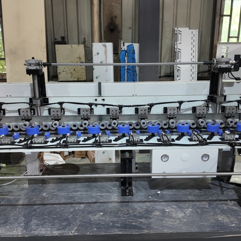High-Speed Automatic SPC Flooring Profiling and Grooving Production Line