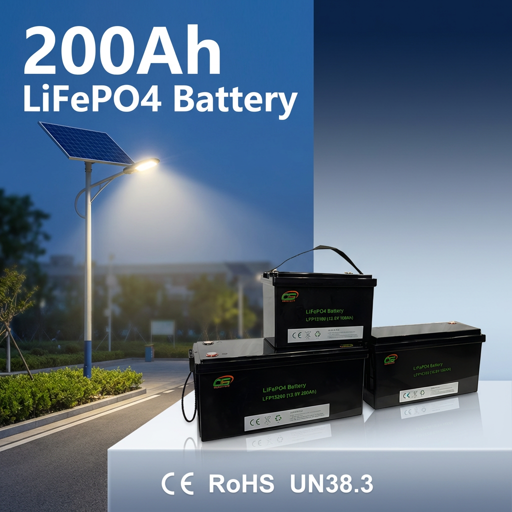 Ultra-Long 8000 Cycle LiFePO4 Battery 12.8/25.6V 100Ah Smart BMS Protection Electric Car Battery