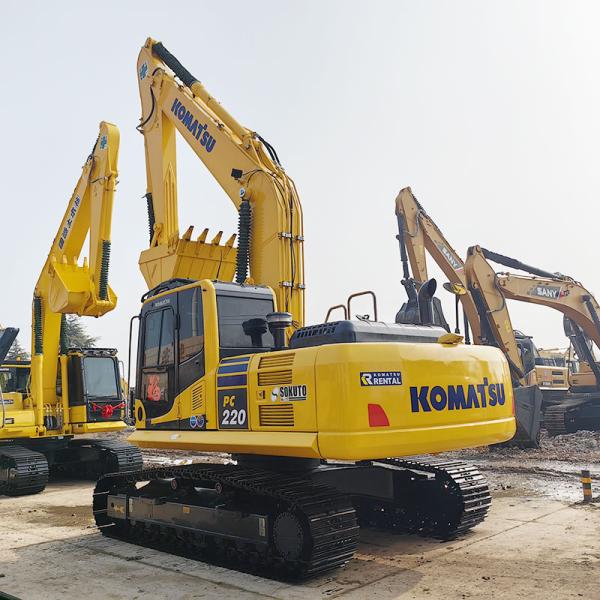 Comatsu Pc220 Excavadora usada de 20 toneladas Pc220-8 Máquina de ingeniería