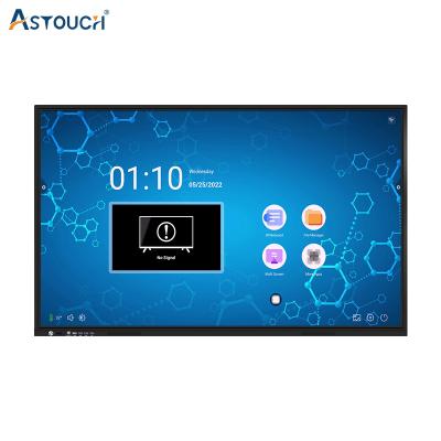 telas interativas do tela plano 85inch interativo para a educação