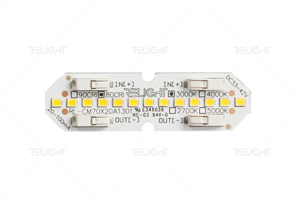 Monochrome DC LED Module 20mm Wide Zhaga Series 120 Deg Beam Angle