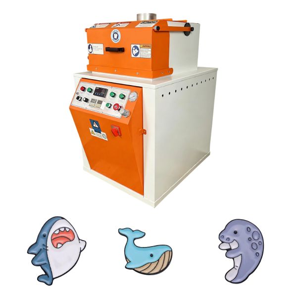 Centrifugal Casting Machine For Animal & Fish Zinc Alloy Lapel Pin Medal