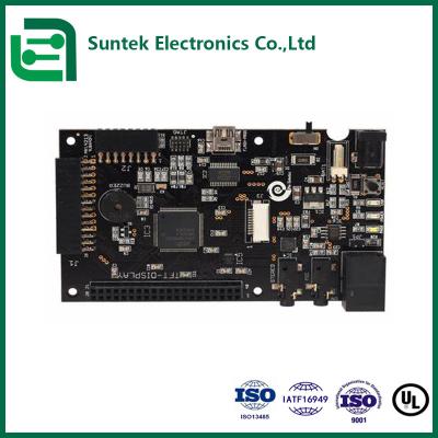 High Quality PCB Assembly Black FR4 HDI With Impedance Control And SMT For New Energy Vehicles