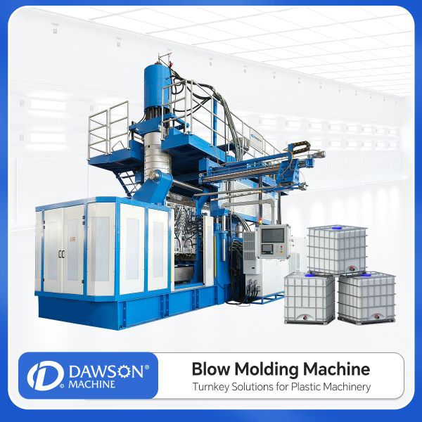 1000L High Productivity Extrusion Blow Molding Machine with Accumulator Head Design for IBC Tank Production