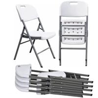 Chaises de patio pliantes en plastique étanches et légères pour les pique-niques en plein air