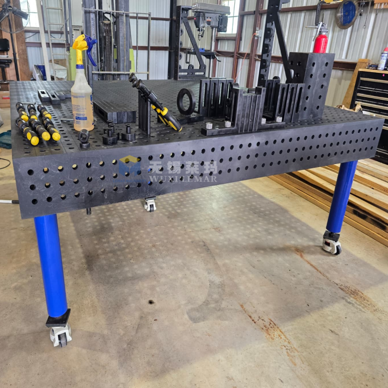 Nitrided Steel D28 Welding Table with Superior Wear Resistance