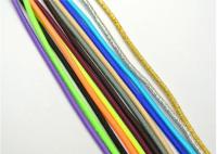 Tenacidade de perolização elástica colorida da linha da corda do cabo do elástico de 3mm altamente