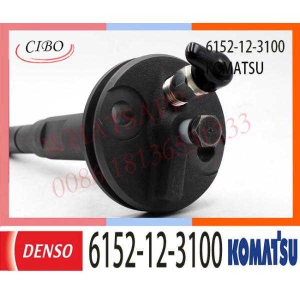 6152-12-3100 motor 6152-12-3110 6D125 del inyector de combustible del motor diesel de KOMATSU 6152-12-3100 SA6D125E-2 PC400-6 WA470-3