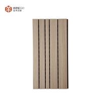 Art Design And Aesthetics Grooved Acoustic Panel For Conference Rooms