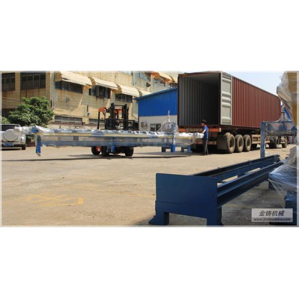 4KW Metal Polishing Equipment , Metal Buffing Machine For Flat Bar