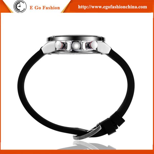 CURREN 8146 Black White Classic Watch Man Business Watch Silicone Strap Quartz Watches New