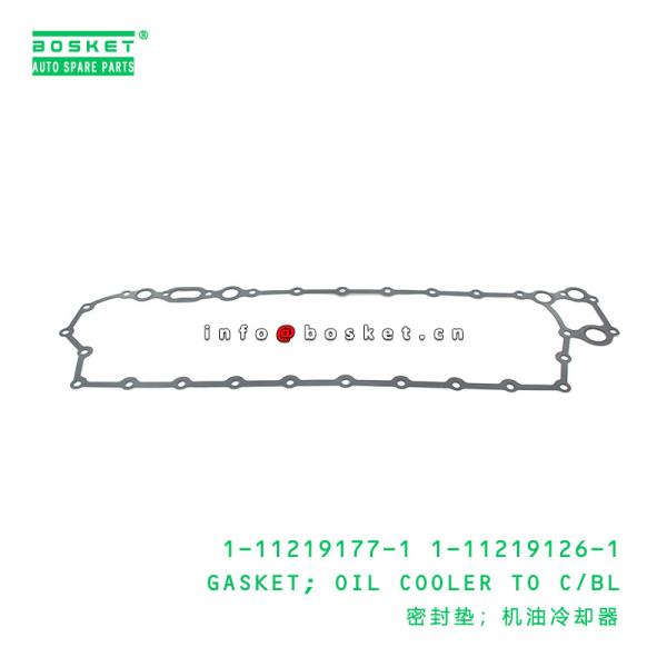 1-11219177-1 refrigerador de óleo 1-11219126-1 à gaxeta 1112191771 1112191261 do bloco de cilindro apropriados para ISUZU CXZ CYZ 6SD1