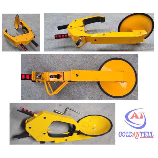 Стальной ручной замок колеса автомобиля A3 с импортированными замками, струбцинами колеса для автомобилей