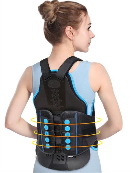 TLSO Thoracic Full Back Spine Brace For Kyphosis , Osteoporosis & Spine Fractures