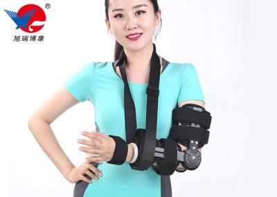 Washable M Size Elbow Support Brace , Durable Aluminum ROM Hinged Elbow Brace