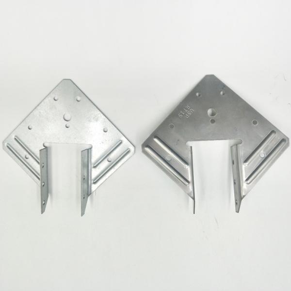 Hurricane Ties for Rafter Hurricane Tie 2x4 Post Inner 1.5x3.5 Heavy Duty Joist Hangers Roofing Trusses Wood Timber Steel Connectors