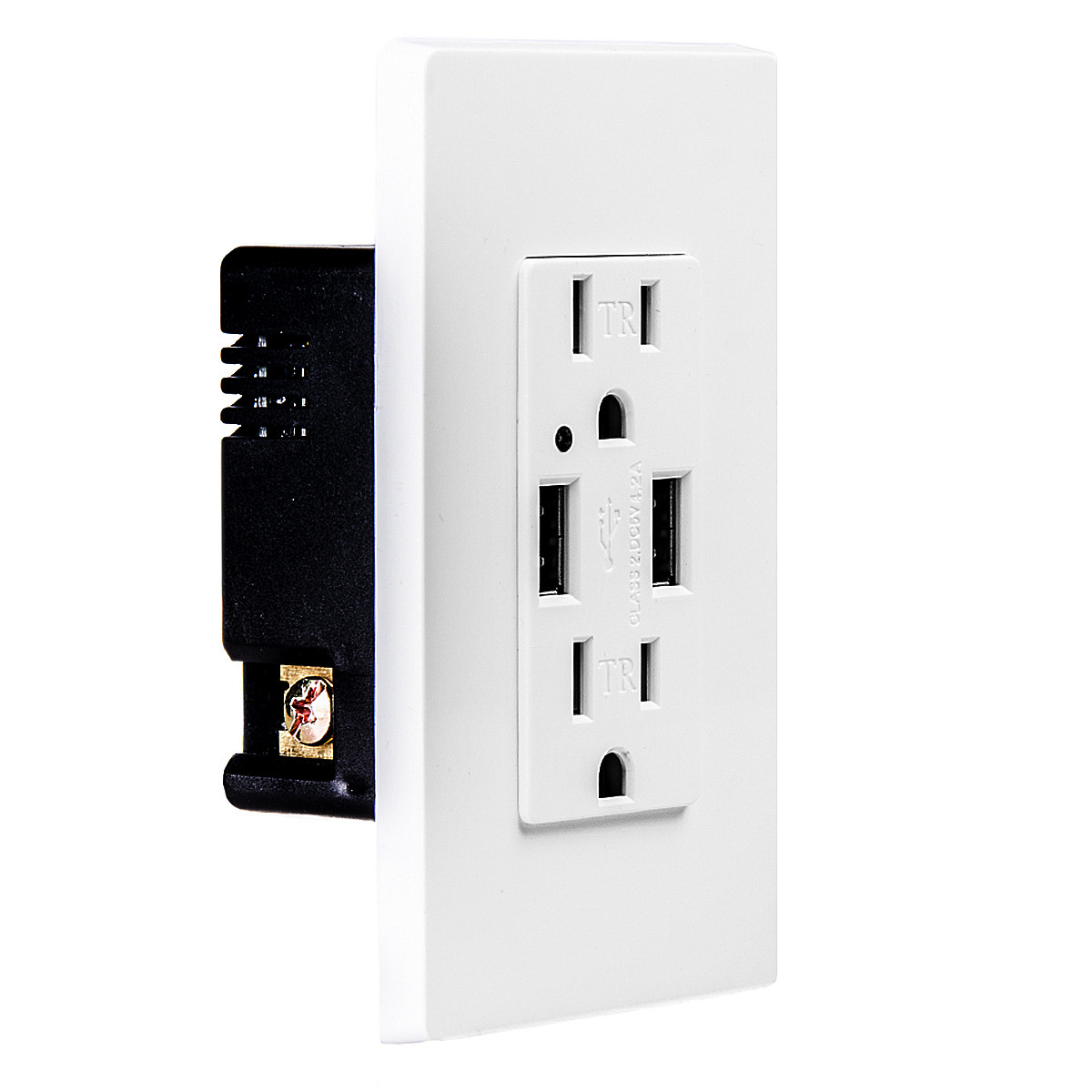 Квадратная панель GFCI емкости Медь / круглый алюминиевый сплав POP Up Type Floor Socket