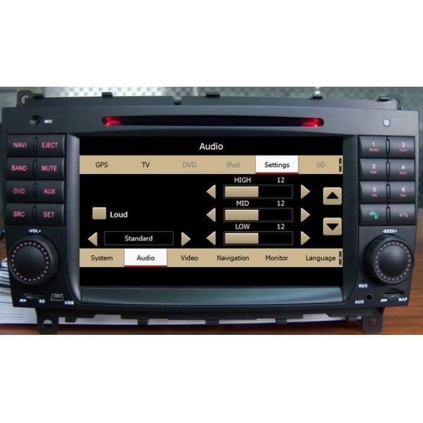 Car audio for Mercedes Benz CLK W209 /Benz CLS W219 body kit with iPod RDS radio mp3 player OCB-8812