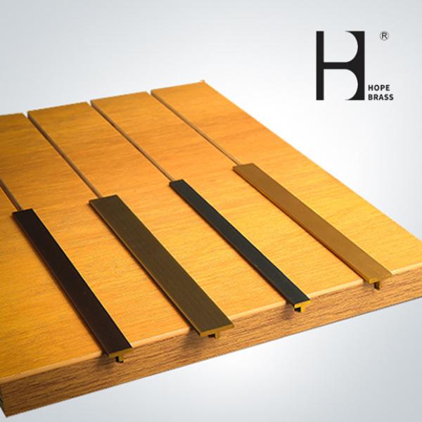 Corrosion Resistant 61% Copper T Slot Framing For Decorative Trims