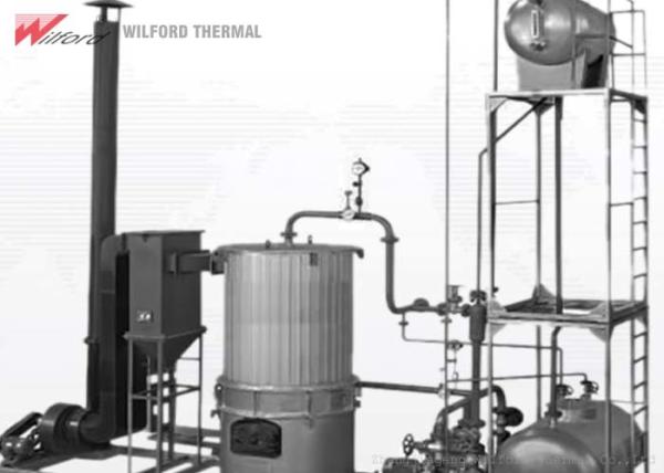 Gas Fired Thermal Oil Heater , Heat Transfer Oil Boiler Small Heat Loss
