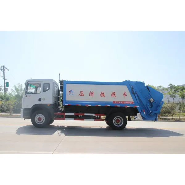 Dongfeng 4X2 Compressed Garbage Truck Diesel Waste Management Truck