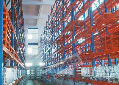 Double Deep Industrial Pallet Racking 2000kg Heavy Duty Racks For Warehouse