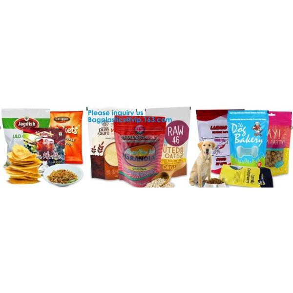 Standing Up Aluminum Zipper Packaging Pouch Bag For Dried Food,Standing Up Aluminum Zipper Packaging Pouch Bag For Dried