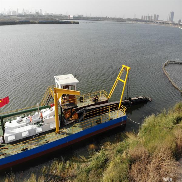 High Efficiency Rexroth Hydraulic Cutter Suction Dredger with Diesel Engine