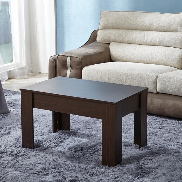 E1 MDF PVC Multifunctional Folding Lift Table 80cm Length
