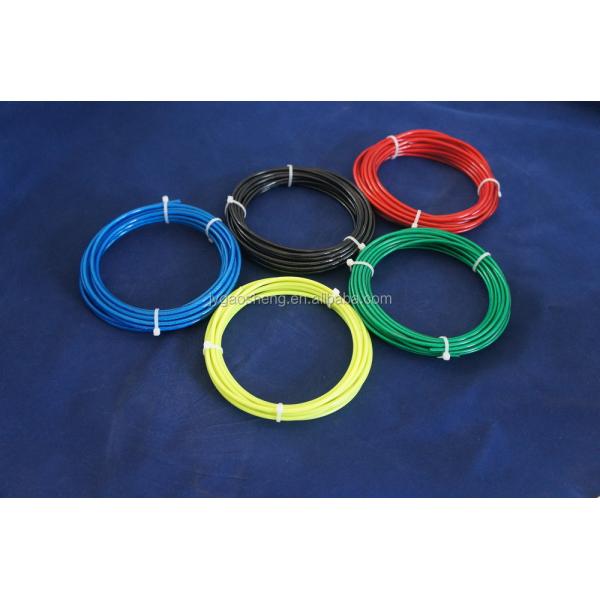 7x7 7x19 PVC Spring Dog Tie Out Cable And Stake Long Nylon Pet Leash