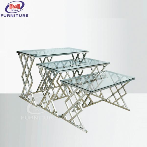 ODM Hotel Equipment And Supplies Liftable Folding Ladder Stainless Steel Material