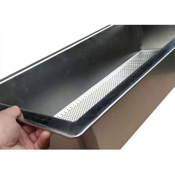 Espessura perfurada de aço inoxidável resistente da bandeja 2mm do metal para fazer o queijo