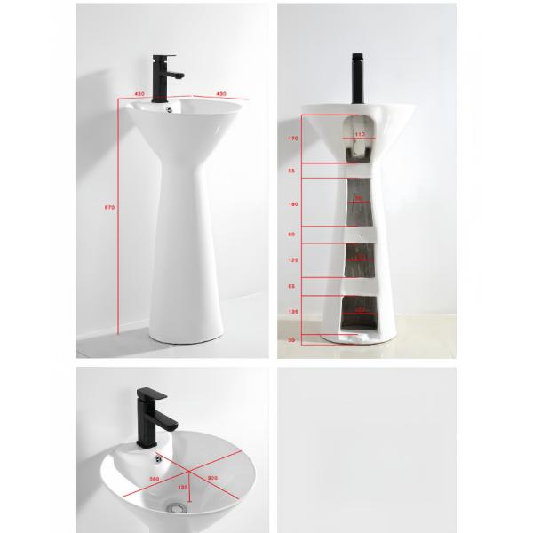 Slowly Toilet Seat Cover Ceramic Pedestal Hand Wash Basin for Your Requirements