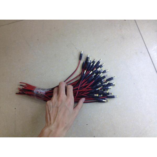 DC 5.5*2.5mm 5525 30cm Male Power Jack Plug Copper Cord Wire Cable with IEC Female End Type