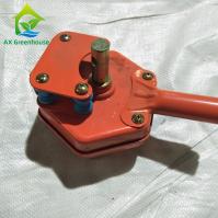 Self Locking Lightweight Hand Crank Film Roller Agriculture Greenhouse Accessories
