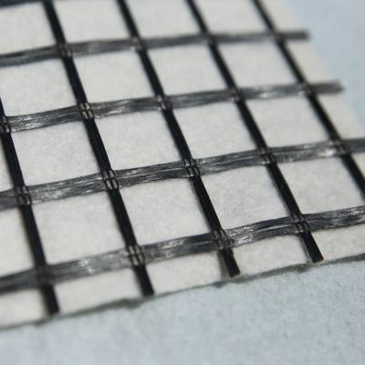 O betume alterado revestiu a fibra de vidro Geogrid 110-600gsm
