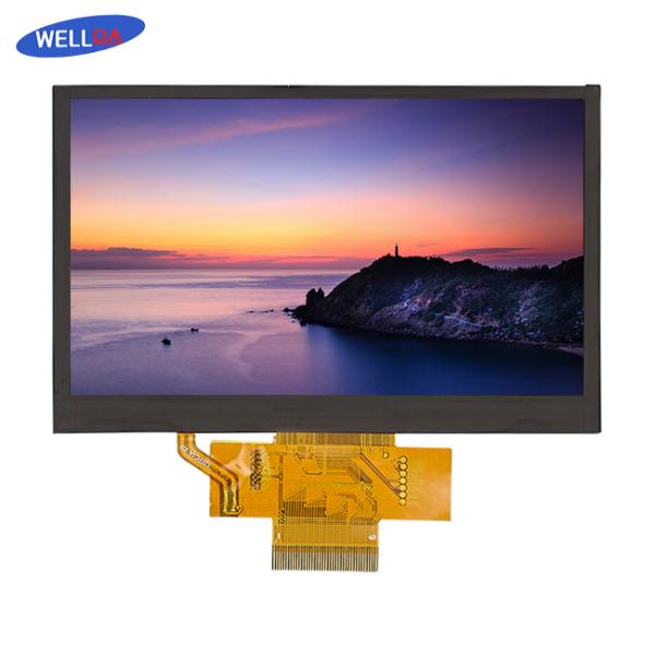 Sc7283 HD LCD Display 4.3 Inch LCD Monitor With 24bit RGB Interface