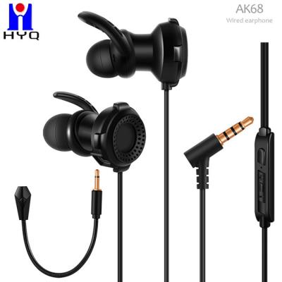 Removeable In Ear Wired Stereo Gaming Headset 120CM 10MW For Computer