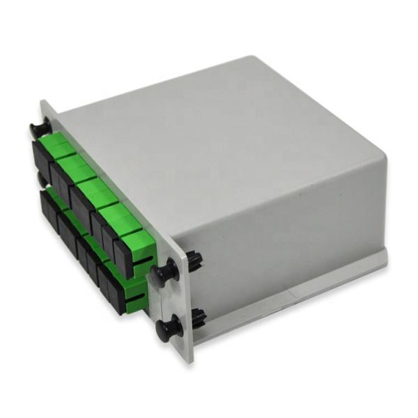 SC APC Rack Mount Connectors Cassette 1X16 PLC Splitter Box