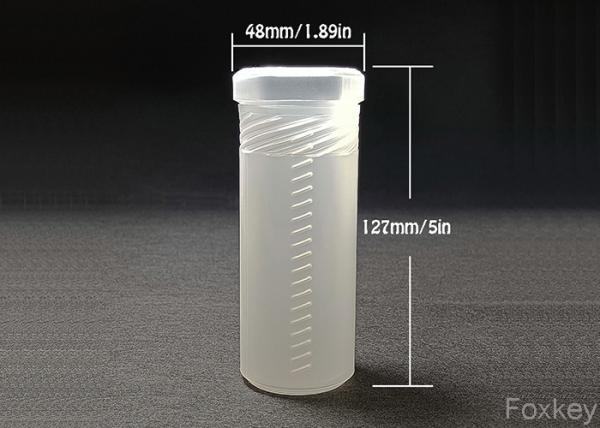 Twist Lock Round Telescopic Plastic Tube 4cm ID For Drill Bit Packaging